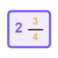 Calculateur de fraction mixte
